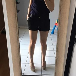 Express Design Studio Black Shorts